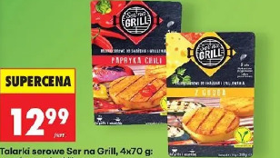 Talarki serowe Ser na Grill, 4x70 g z goudą, papryka chili