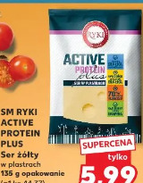 SM Ryki Active Protein Plus Ser żółty w plastrach