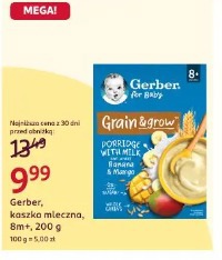 Gerber, kaszka mleczna, 8m+, 230 g