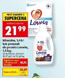 Mleczko, 1,45 l lub proszek do prania Lovela