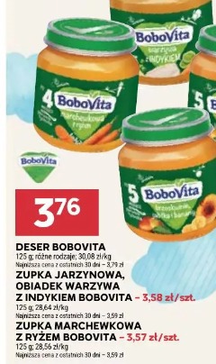 Zupka marchewkowa z ryżem Bobovita