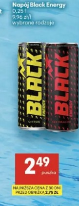 Napój Black Energy