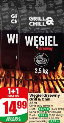Węgiel drzewny Grill & Chill