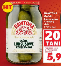 Ogórki luksusowe konserwowe DAWTONA