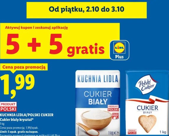 Polski Cukier Cukier biały