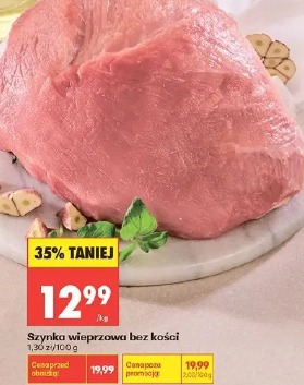 Szynka wieprzowa bez kości