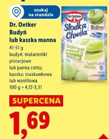 Dr. Oetker Budyń lub kaszka manna