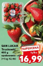 SAN LUCAR Truskawki 400 g opakowanie