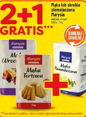 Mąka lub skrobia ziemniaczana Marysia