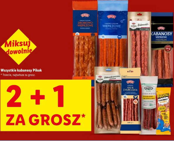 Wszystkie kabanosy Pikok