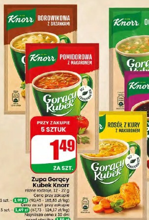 Zupa Gorący Kubek Knorr