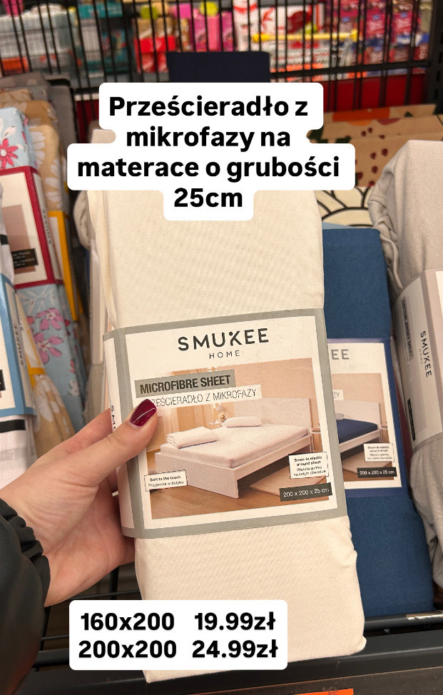 Prześcieradło z mikrofazy  Smukee Home