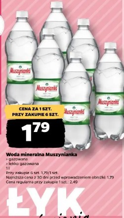 Woda mineralna Muszynianka