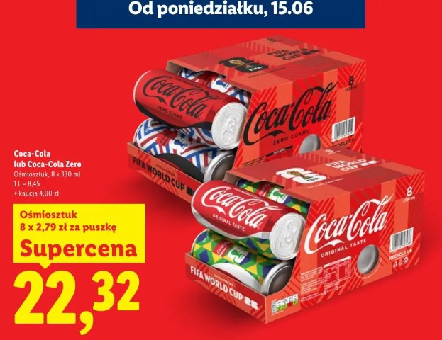 Coca-Cola lub Coca-Cola Zero