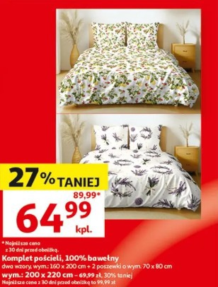Komplet pościeli, 100% bawełny