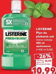 Listerine Fresh Burst Płyn do płukania ust