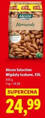 Alesto Selection Migdały łuskane, XXL