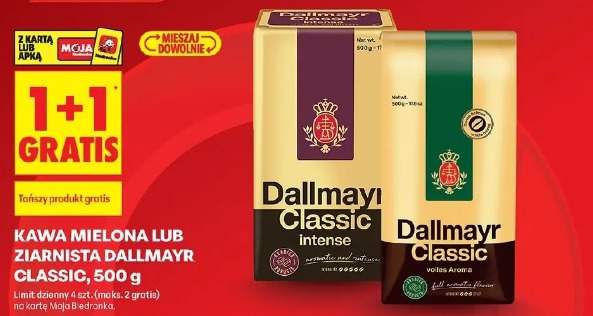 Kawa mielona lub ziarnista Dallmayr Classic
