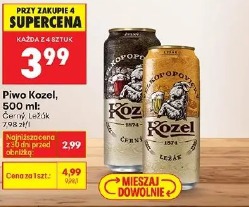 Piwo Kozel, 500 ml