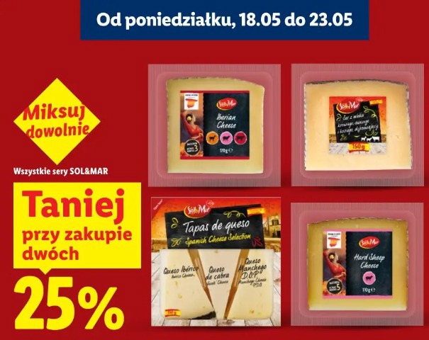 Wszystkie sery Sol&Mar