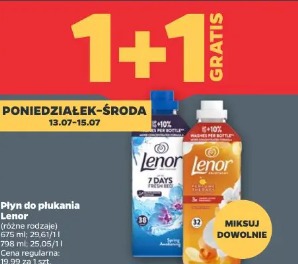Płyn do płukania Lenor