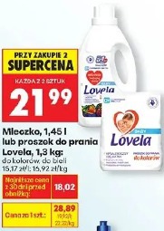 Mleczko lub proszek do prania Lovela