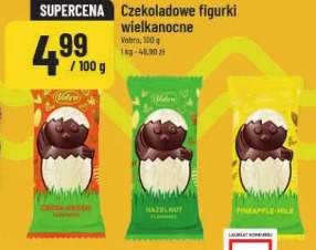 Czekoladowe figurki wielkanocne Vobro