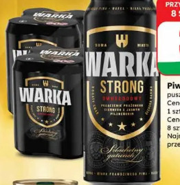 Piwo Warka Strong