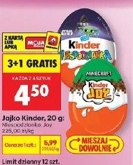 Jajko Kinder, 20 g: Niespodzianka, Joy