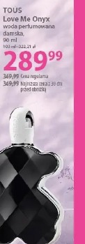Tous Love Me Onyx woda perfumowana damska
