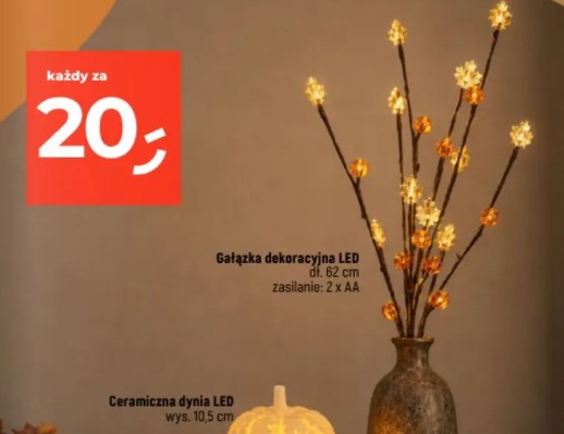 Gałązka dekoracyjna LED
