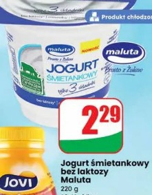 Jogurt śmietankowy bez laktozy Maluta