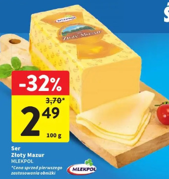 Ser Złoty Mazur MLEKPOL