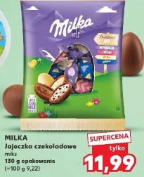 Milka Jajeczka czekoladowe mix