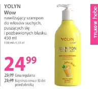 Yolyn Wow nawilżający szampon do włosów suchych