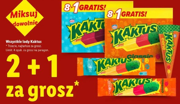 Kaktus lody