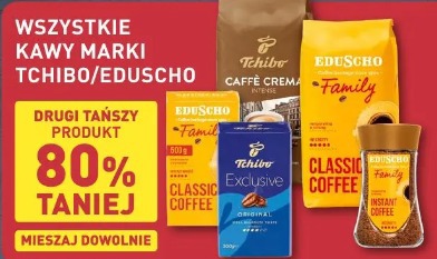 Wszystkie kawy marki Tchibo/Eduscho