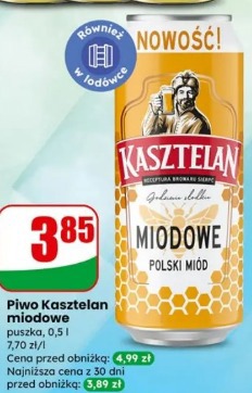 Piwo Kasztelan miodowe