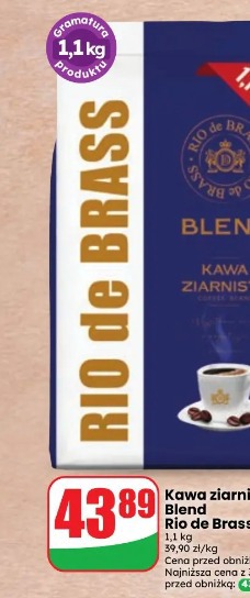 Kawa ziarnista Blend Rio de Brass
