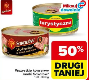 Wszystkie konserwy marki Sokołów