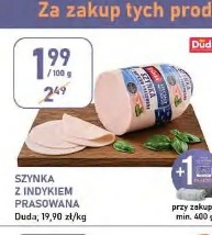 Szynka z indykiem prasowana Duda