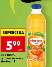 Sok 100% pomarańczowy Hortex