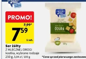 Ser żółty Z Mlecznej Drogi kostka