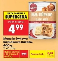 Masa krówkowa kajmakowa Bakello