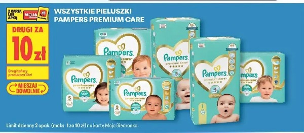 Pampers Premium Care wszystkie pieluszki