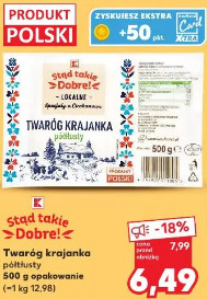 Twaróg krajanka półtłusty