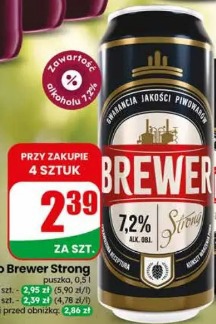 Brewer Strong piwo