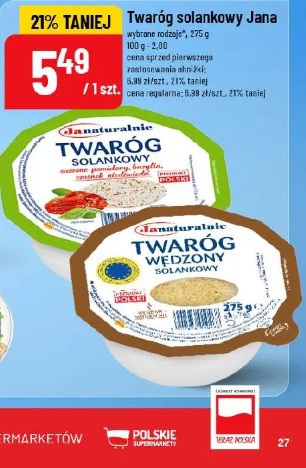 Twaróg solankowy Jana