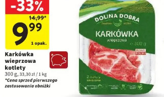 Karkówka wieprzowa kotlety DOLINA DOBRA
