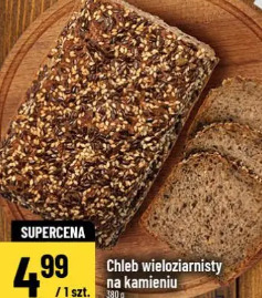 Chleb wieloziarnisty na kamieniu